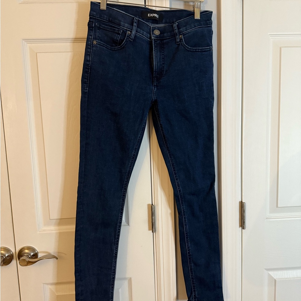 Express Dark Blue Women's Jeans